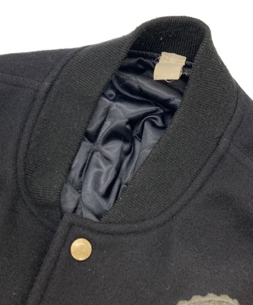 COMME CA DU MODE MEN（コムサデモードメン）COMME CA DU MODE MEN (コムサデモードメン) 古着スタジャン ブラック サイズ:-の古着・服飾アイテム