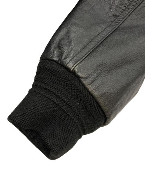 COMME CA DU MODE MEN（コムサデモードメン）COMME CA DU MODE MEN (コムサデモードメン) 古着スタジャン ブラック サイズ:-の古着・服飾アイテム