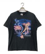 VINTAGEヴィンテージ）の古着「90's TORNADO CLASS(トルネードクラス):F5プリントTシャツ(96年)」｜ブラック