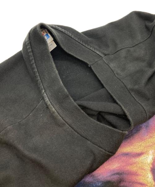 VINTAGE（ヴィンテージ）VINTAGE (ヴィンテージ) 90's TORNADO CLASS(トルネードクラス):F5プリントTシャツ(96年) ブラック サイズ:Lの古着・服飾アイテム