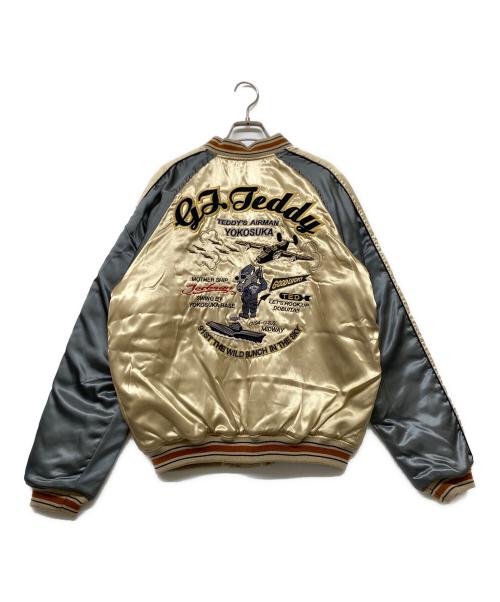 TED COMPANY（テッドカンパニー）TED COMPANY (テッドカンパニー) スタジャン ゴールド×グレー サイズ:42の古着・服飾アイテム