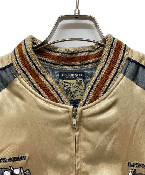 TED COMPANY（テッドカンパニー）TED COMPANY (テッドカンパニー) スタジャン ゴールド×グレー サイズ:42の古着・服飾アイテム
