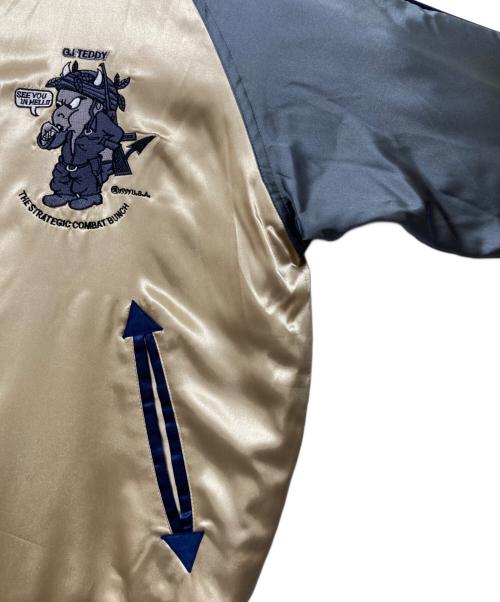 TED COMPANY（テッドカンパニー）TED COMPANY (テッドカンパニー) スタジャン ゴールド×グレー サイズ:42の古着・服飾アイテム