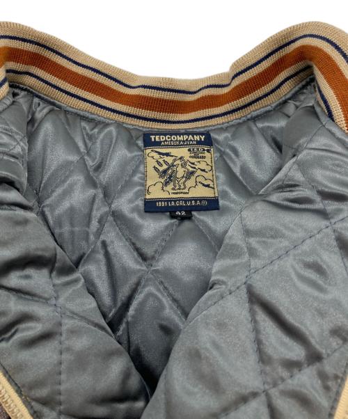 TED COMPANY（テッドカンパニー）TED COMPANY (テッドカンパニー) スタジャン ゴールド×グレー サイズ:42の古着・服飾アイテム