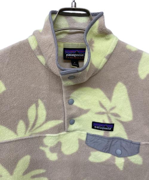 Patagonia（パタゴニア）Patagonia (パタゴニア) W's LW Synch Snap-T P/O(ウィメンズ・ライトウェイト・シンチラ・スナップT・プルオーバー) ベージュ サイズ:Sの古着・服飾アイテム