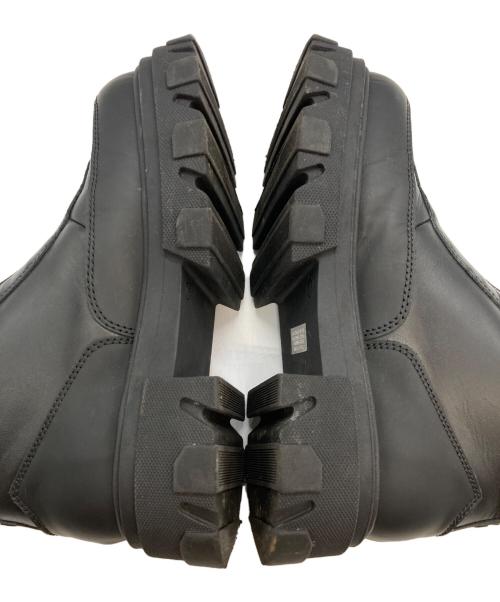 GANNI（ガニー）Ganni (ガニー) チャンキーソールフロントジップアップブーツ ブラック サイズ:38の古着・服飾アイテム