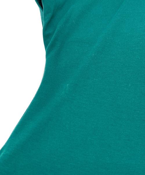 Sybilla（シビラ）Sybilla (シビラ) ショートフレアスリーブワンピース グリーン サイズ:Mの古着・服飾アイテム