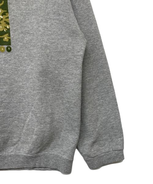 FUCT（ファクト）FUCT (ファクト) USA製 90s プリントスウェット グレー サイズ:Mの古着・服飾アイテム