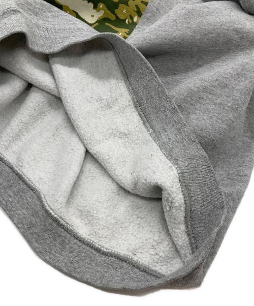 FUCT（ファクト）FUCT (ファクト) USA製 90s プリントスウェット グレー サイズ:Mの古着・服飾アイテム