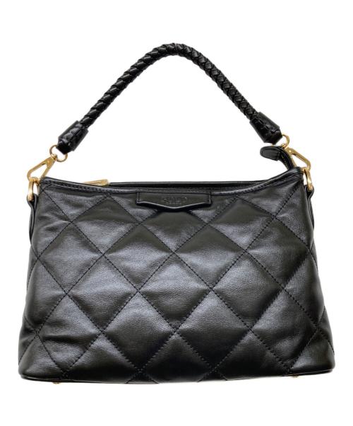 COCOCELUX GOLD（ココセリュックスゴールド）COCOCELUX GOLD (ココセリュックスゴールド) キルティングショルダーバッグ ブラックの古着・服飾アイテム