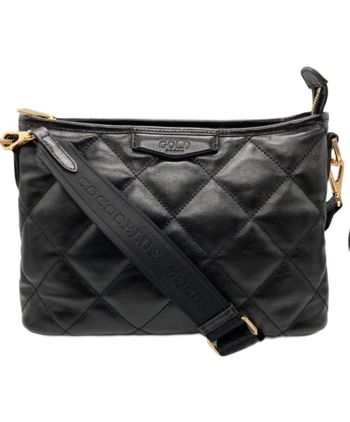 COCOCELUX GOLD（ココセリュックスゴールド）COCOCELUX GOLD (ココセリュックスゴールド) キルティングショルダーバッグ ブラックの古着・服飾アイテム