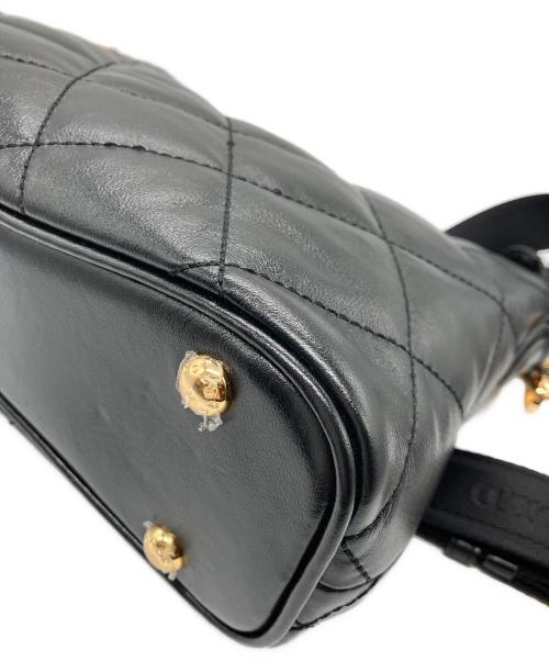 COCOCELUX GOLD（ココセリュックスゴールド）COCOCELUX GOLD (ココセリュックスゴールド) キルティングショルダーバッグ ブラックの古着・服飾アイテム