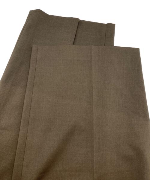 Noble（ノーブル）Noble (ノーブル) エステルツイルストレッチスラックスパンツ ブラウン サイズ:36 未使用品の古着・服飾アイテム