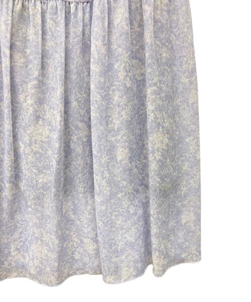 JILL BY JILLSTUART（ジル バイ ジルスチュアート）JILL BY JILLSTUART (ジル バイ ジルスチュアート) プリントティアードワンピース パープル サイズ:FRの古着・服飾アイテム