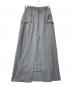 anuans（アニュアンス）の古着「レイヤード2Wayデザインスカート」｜グレー