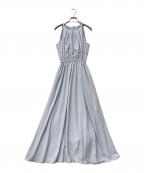 ENEUエヌー）の古着「halter neck long op」｜ブルー