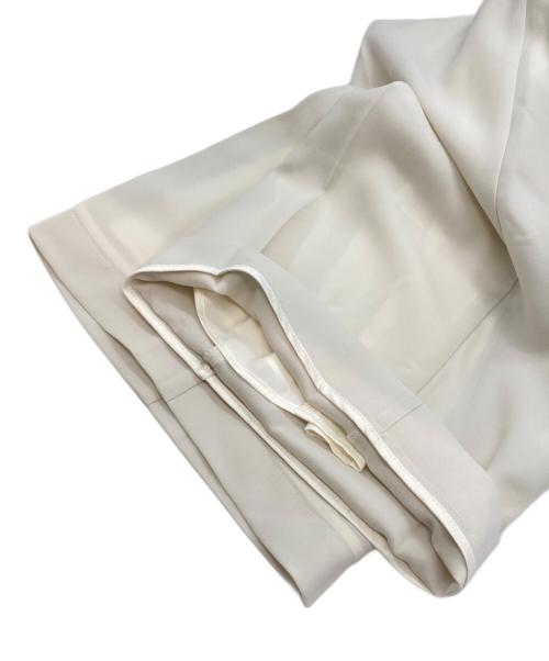 anuans（アニュアンス）anuans (アニュアンス) ツータックワイドパンツ ホワイト サイズ:Sの古着・服飾アイテム