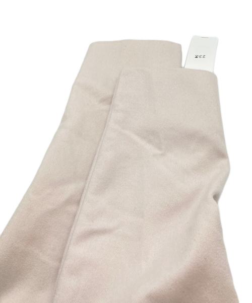 23区（ニジュウサンク）23区 (ニジュウサンク) ウールカシミヤビーバー ノーカラー コート ピンク サイズ:36 未使用品の古着・服飾アイテム