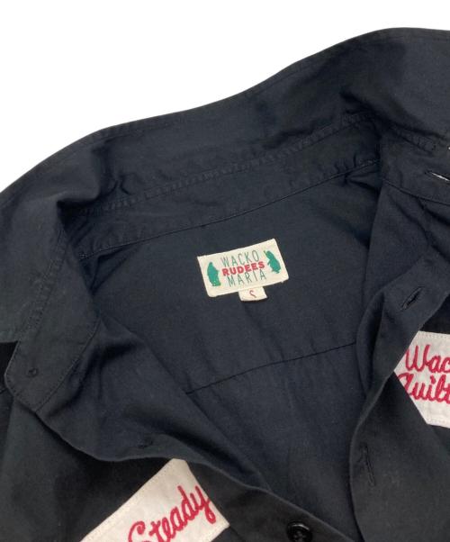 WACKO MARIA（ワコマリア）WACKO MARIA (ワコマリア) ボーリングシャツ ブラック サイズ:Sの古着・服飾アイテム