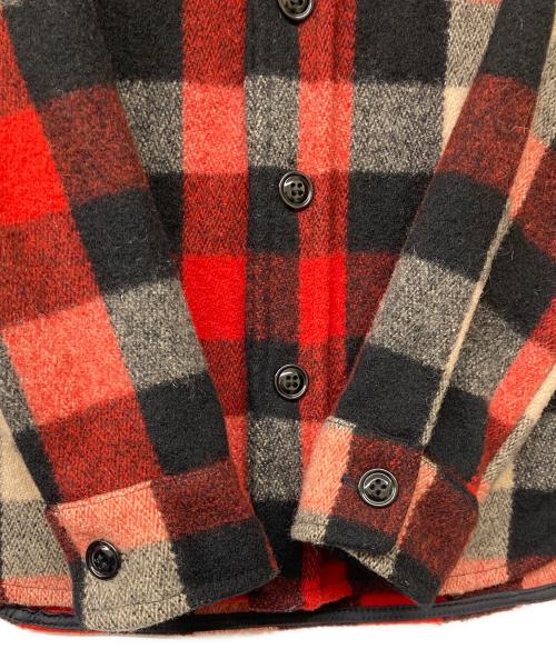 WOOLRICH（ウールリッチ）WOOLRICH (ウールリッチ) FIDELRTY USA製 CPOジャケット レッド サイズ:Mの古着・服飾アイテム