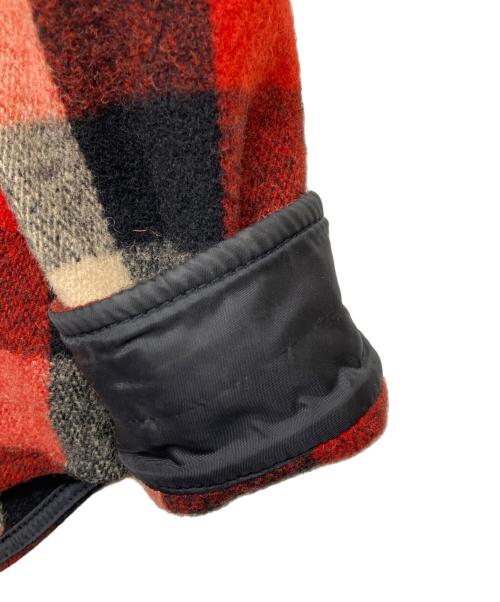 WOOLRICH（ウールリッチ）WOOLRICH (ウールリッチ) FIDELRTY USA製 CPOジャケット レッド サイズ:Mの古着・服飾アイテム