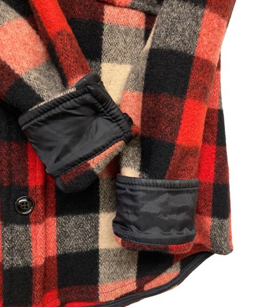 WOOLRICH（ウールリッチ）WOOLRICH (ウールリッチ) FIDELRTY USA製 CPOジャケット レッド サイズ:Mの古着・服飾アイテム