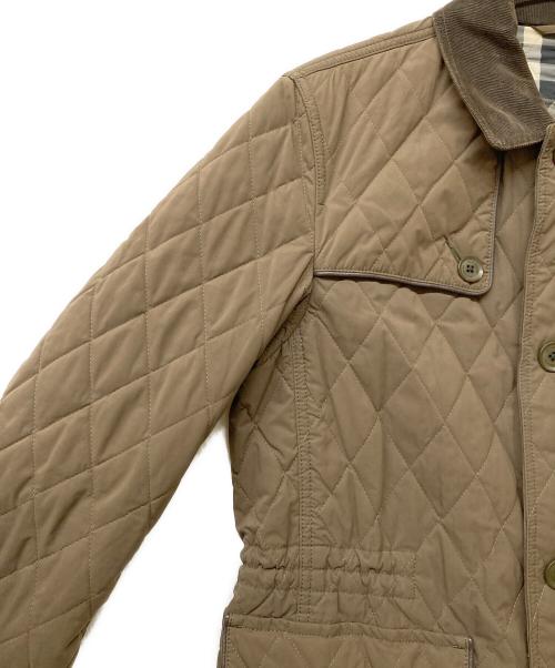 BURBERRY LONDON（バーバリーロンドン）BURBERRY LONDON (バーバリーロンドン) 裏ノバチェックパイピングキルティングジャケット オリーブ サイズ:SIZE Mの古着・服飾アイテム
