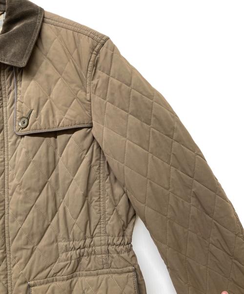 BURBERRY LONDON（バーバリーロンドン）BURBERRY LONDON (バーバリーロンドン) 裏ノバチェックパイピングキルティングジャケット オリーブ サイズ:SIZE Mの古着・服飾アイテム