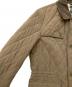 中古・古着 BURBERRY LONDON (バーバリーロンドン) 裏ノバチェックパイピングキルティングジャケット オリーブ サイズ:SIZE M：13000円