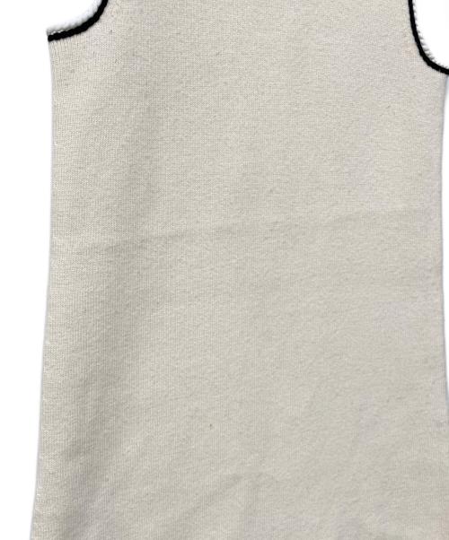 theory（セオリー）theory (セオリー) 24SS Lana Mouline Tweed Sheath DR ブラック×アイボリー サイズ:Pの古着・服飾アイテム