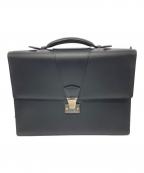 Cartierカルティエ）の古着「フラップビジネスバッグ」｜ブラック
