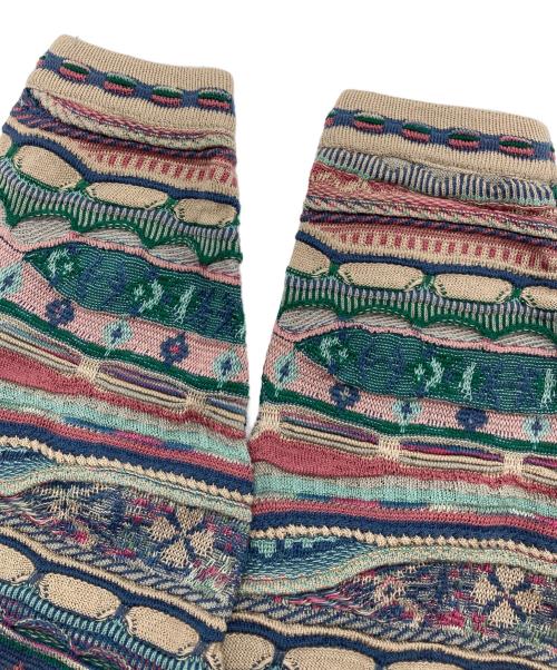 TUNDRA（ツンドラ）TUNDRA (ツンドラ) 古着3Dニット マルチカラー サイズ:XLの古着・服飾アイテム