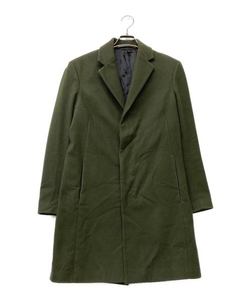 theory（セオリー）theory (セオリー) BOWER TOP COAT A オリーブ サイズ:Sの古着・服飾アイテム