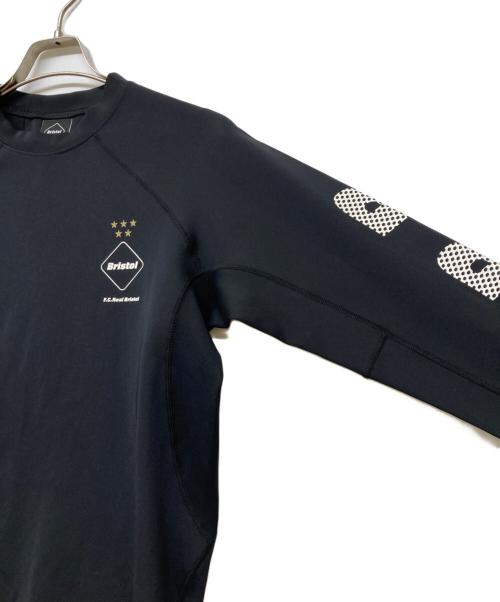F.C.Real Bristol（エフシーレアルブリストル）F.C.Real Bristol (エフシーレアルブリストル) UNDER LAYER TOP ブラック サイズ:Mの古着・服飾アイテム