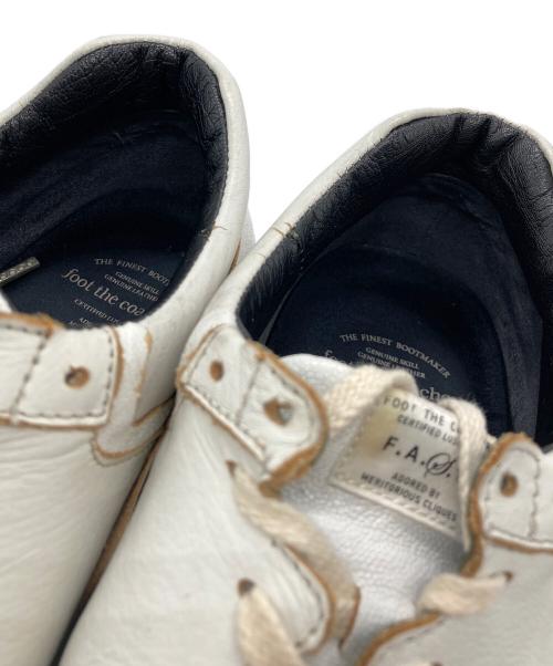 foot the coacher（フットザコーチャー）foot the coacher (フットザコーチャー) ローカットスニーカー ホワイト サイズ:-の古着・服飾アイテム