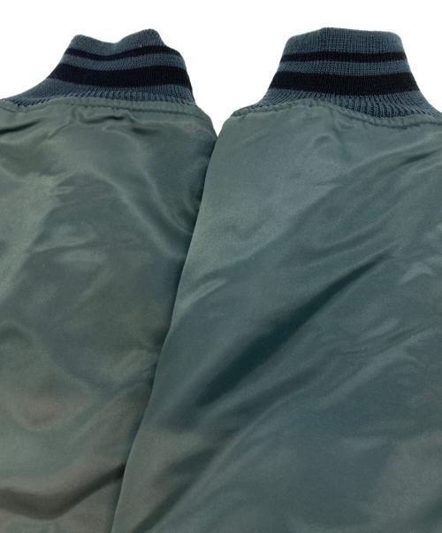 HARLEY-DAVIDSON（ハーレーダビッドソン）HARLEY-DAVIDSON (ハーレーダビッドソン) フライトドッキングライダースジャケット ブラック×ブルー サイズ:Lの古着・服飾アイテム