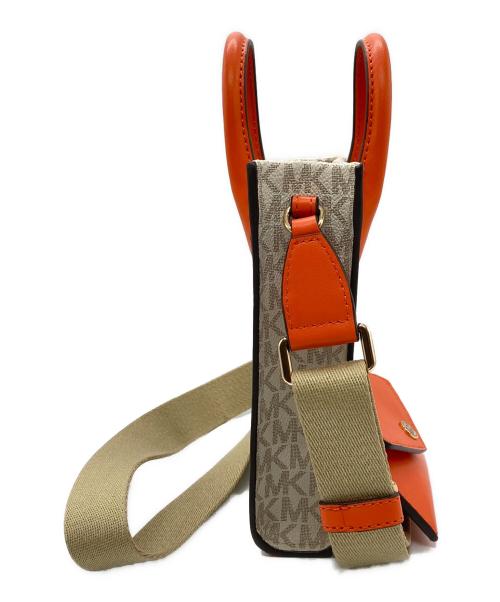 MICHAEL KORS（マイケル・コース）MICHAEL KORS (マイケルコース) MIRELLA エクストラスモール オレンジの古着・服飾アイテム