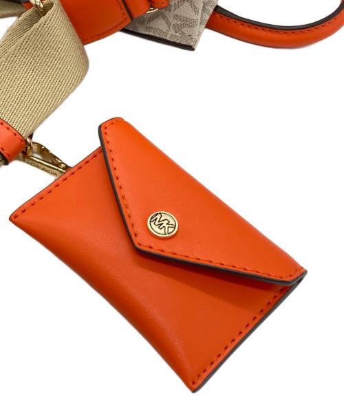 MICHAEL KORS（マイケル・コース）MICHAEL KORS (マイケルコース) MIRELLA エクストラスモール オレンジの古着・服飾アイテム