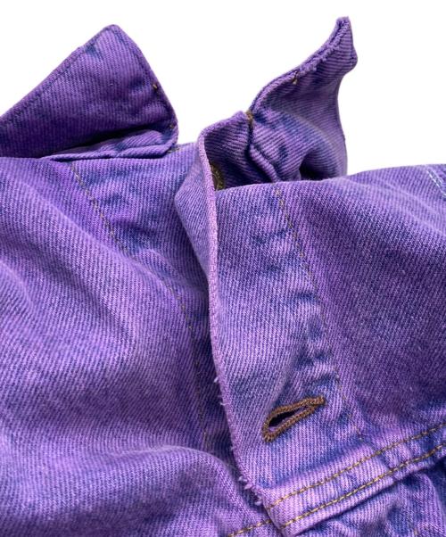 LEVI'S（リーバイス）LEVI'S (リーバイス) 後染めデニムジャケット パープル サイズ:Lの古着・服飾アイテム
