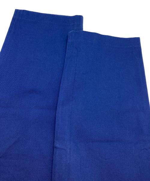GUCCI（グッチ）GUCCI (グッチ) エンブロイダリー刺繍CHINO TROUSERS ブルー サイズ:46の古着・服飾アイテム