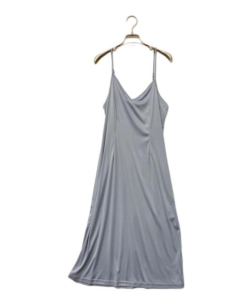 COCODEAL（ココディール）COCODEAL (ココディール) 23SS 水彩花プリーツワンピース スカイブルー サイズ:２の古着・服飾アイテム