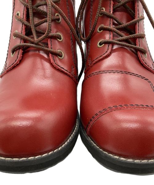 WILD WING（ワイルドウィング）wild wing (ワイルドウィング) バイカーブーツ レッド サイズ:27の古着・服飾アイテム