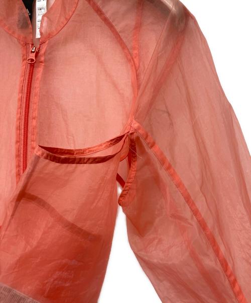 adidas（アディダス）adidas (アディダス) Transparent VRCT Jacket ピンク サイズ:Lの古着・服飾アイテム