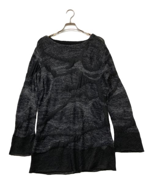 Ameri（アメリ）Ameri (アメリ) UND GRUNGE LOOSE KNIT/アンダー・グランジ・ルーズ・ニット ブラック サイズ:Freeの古着・服飾アイテム