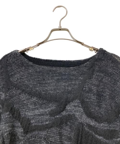 Ameri（アメリ）Ameri (アメリ) UND GRUNGE LOOSE KNIT/アンダー・グランジ・ルーズ・ニット ブラック サイズ:Freeの古着・服飾アイテム