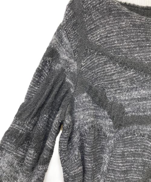 Ameri（アメリ）Ameri (アメリ) UND GRUNGE LOOSE KNIT/アンダー・グランジ・ルーズ・ニット ブラック サイズ:Freeの古着・服飾アイテム