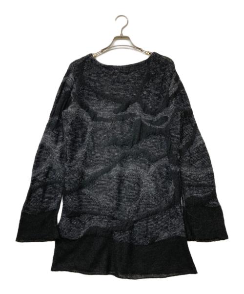 Ameri（アメリ）Ameri (アメリ) UND GRUNGE LOOSE KNIT/アンダー・グランジ・ルーズ・ニット ブラック サイズ:Freeの古着・服飾アイテム
