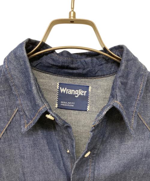Wrangler（ラングラー）Wrangler (ラングラー) デニムウエスタンフリンジシャツ インディゴ サイズ:Sの古着・服飾アイテム