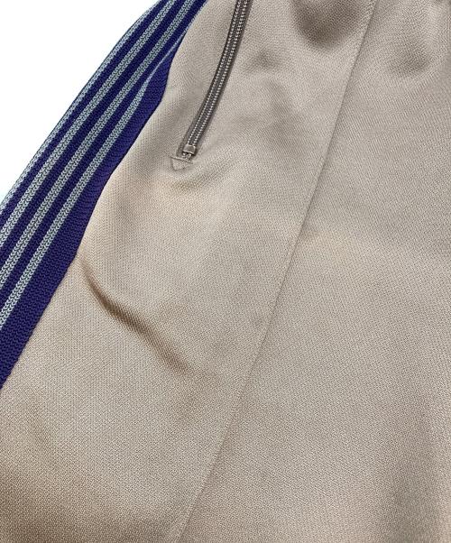 Needles（ニードルズ）Needles (ニードルズ) 22AW ETrack Pant Poly Smooth ベージュ×パープル サイズ:XSの古着・服飾アイテム