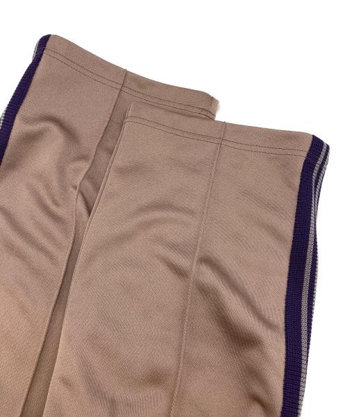 Needles（ニードルズ）Needles (ニードルズ) 22AW ETrack Pant Poly Smooth ベージュ×パープル サイズ:XSの古着・服飾アイテム